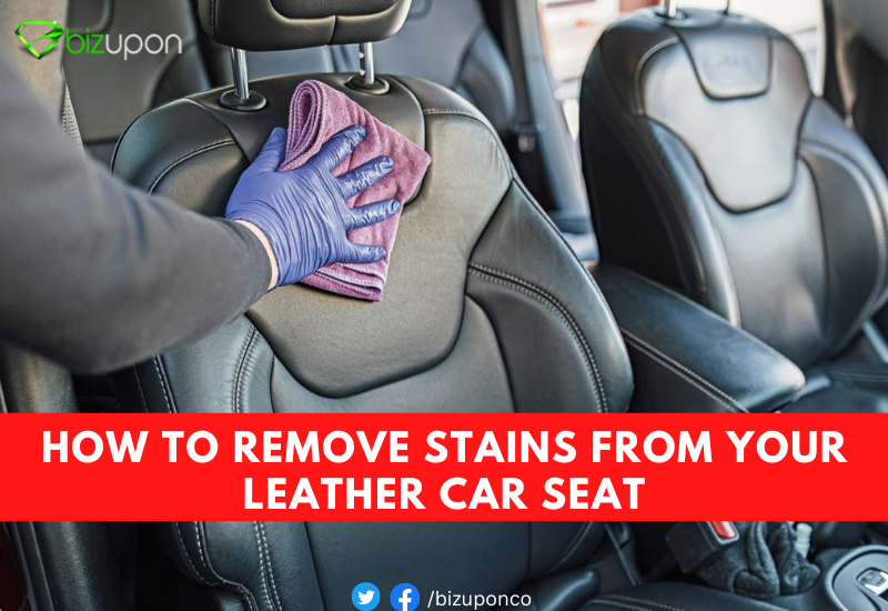 How To Remove Stains from Your Leather Car Seat?